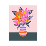 Colorful Flowers In a Vase (Print Only) thumbnail