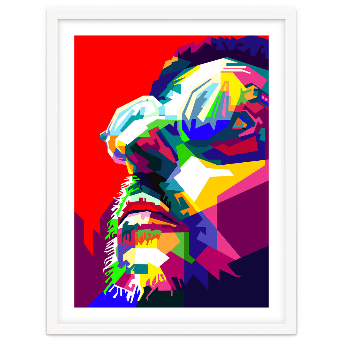 Leon The Professional Hollywood Actor Pop Art WPAP