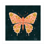 Cosmic Floral Butterfly (Print Only) thumbnail