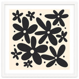Abstract Monochrome Flowers 4 thumbnail