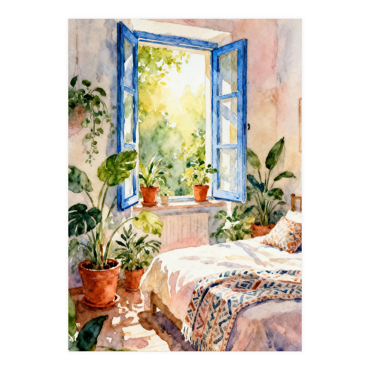 Matisse Inspired Bedroom (Print Only)