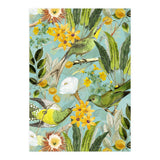 Exotic Birds in Flower Jungle (Print Only) thumbnail