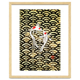 2 Koi In Wood thumbnail
