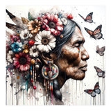 Matriarch With Wildflowers (Print Only) thumbnail