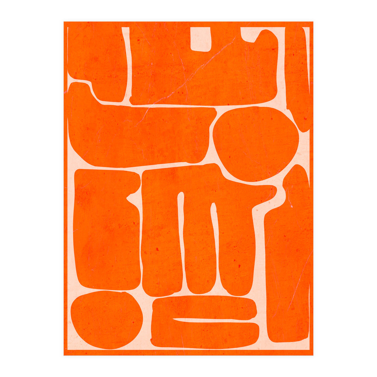Modern Abstract Minimal Shapes 162  (Print Only)