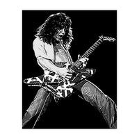 Eddie Van Halen American Rock Guitarist Legend (Print Only)