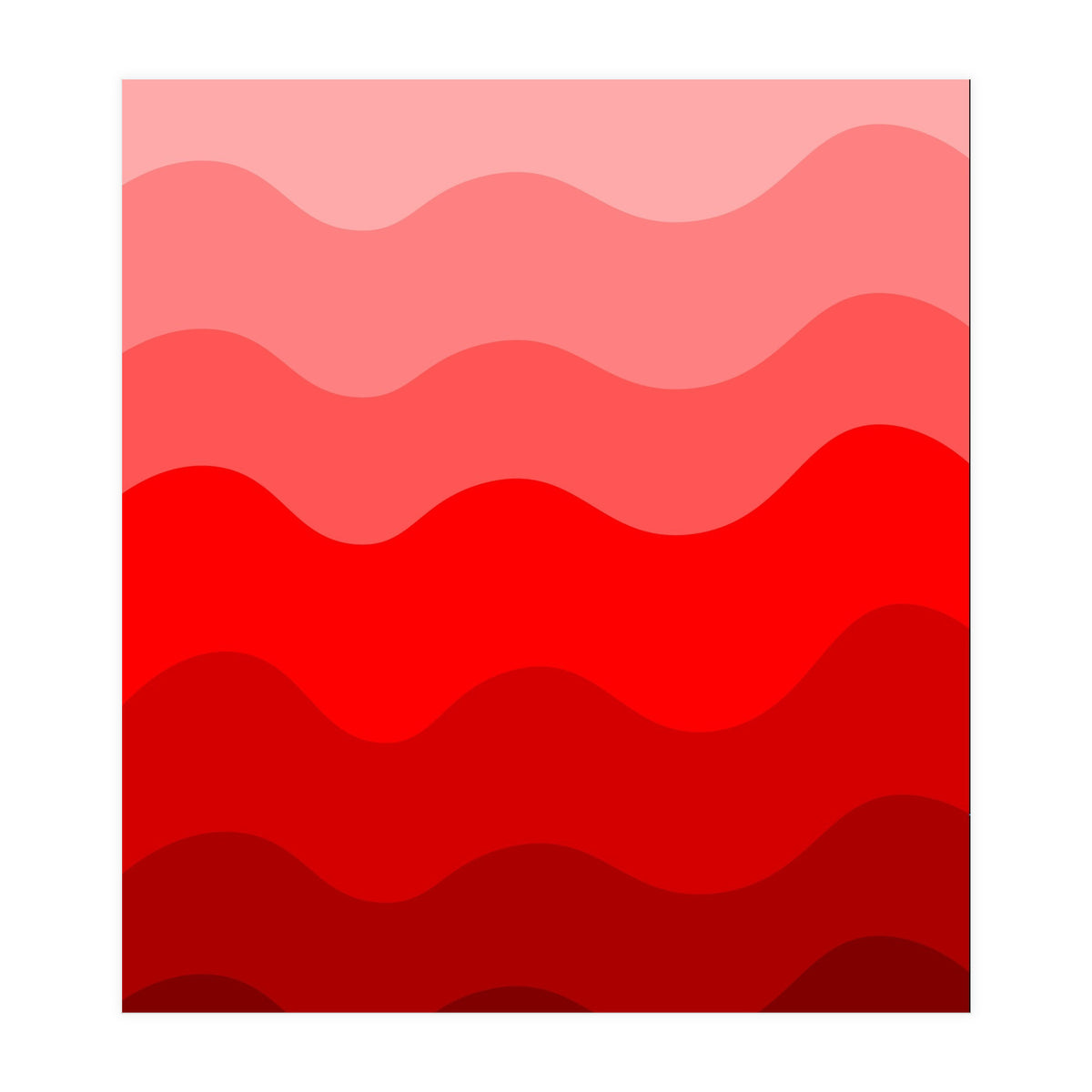 Red gradient design  (Print Only)