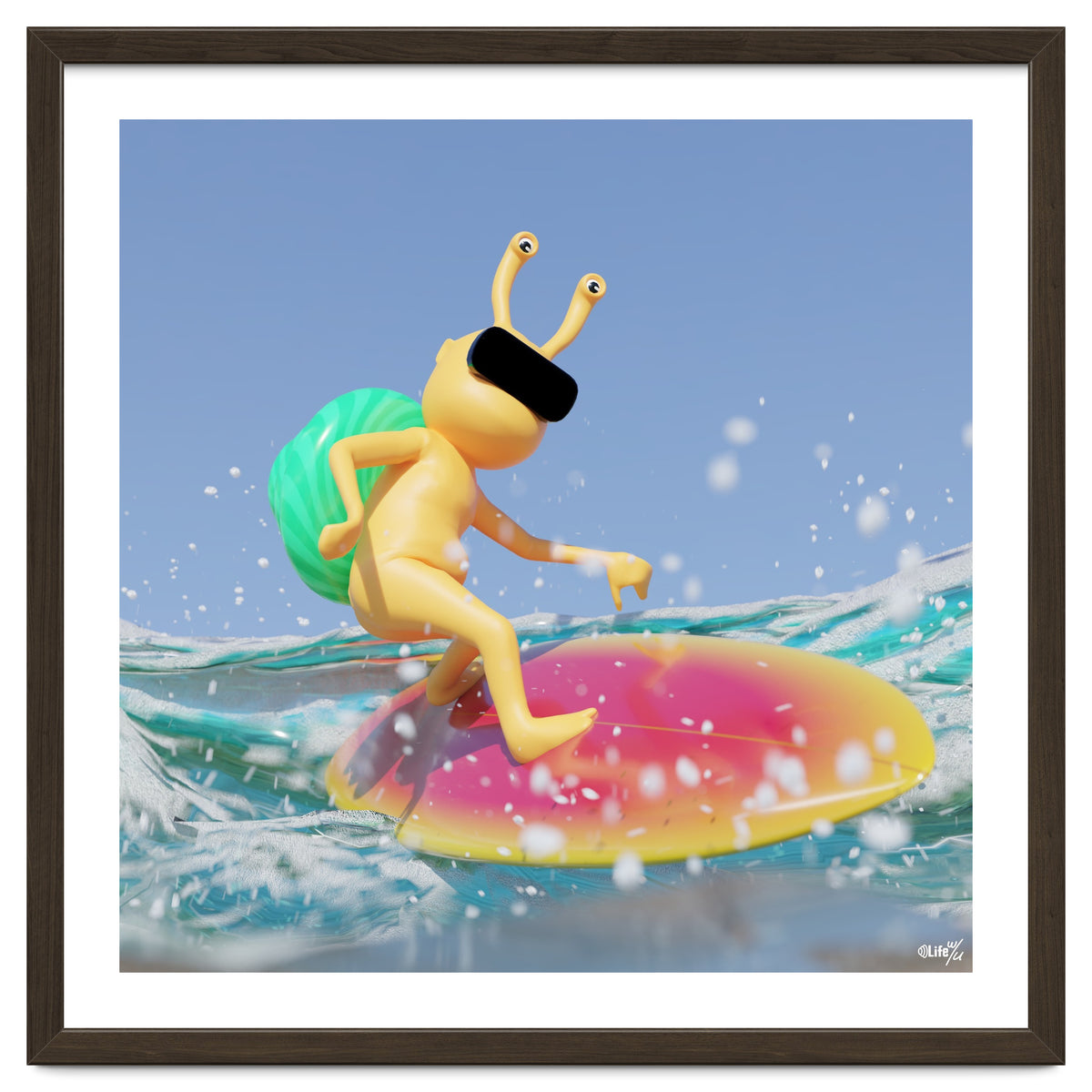 Surfing - angle #2 (Lwuba 043 Salt Proof Surfing 02)