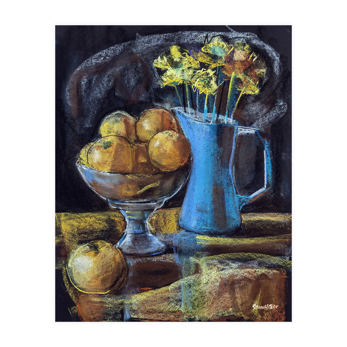Oranges Still Life (Print Only)