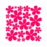 Pink Flowers Pattern (Print Only) thumbnail
