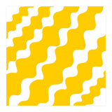 Yellow Wavy Pattern (Print Only) thumbnail