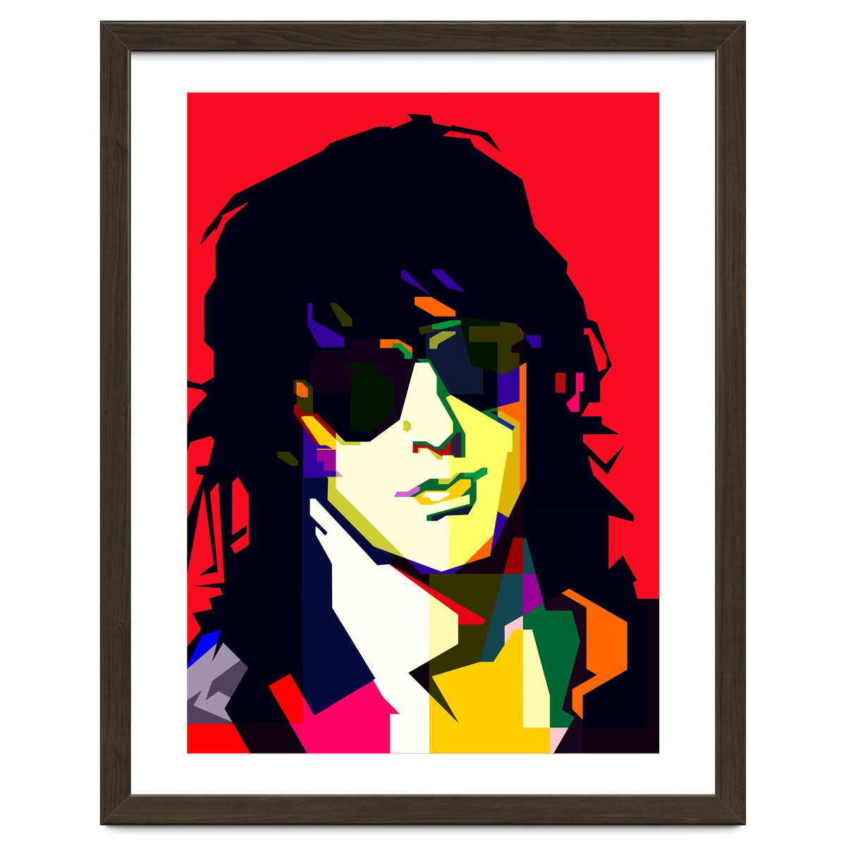 Izzy Stradlin Guitarist Pop Art WPAP