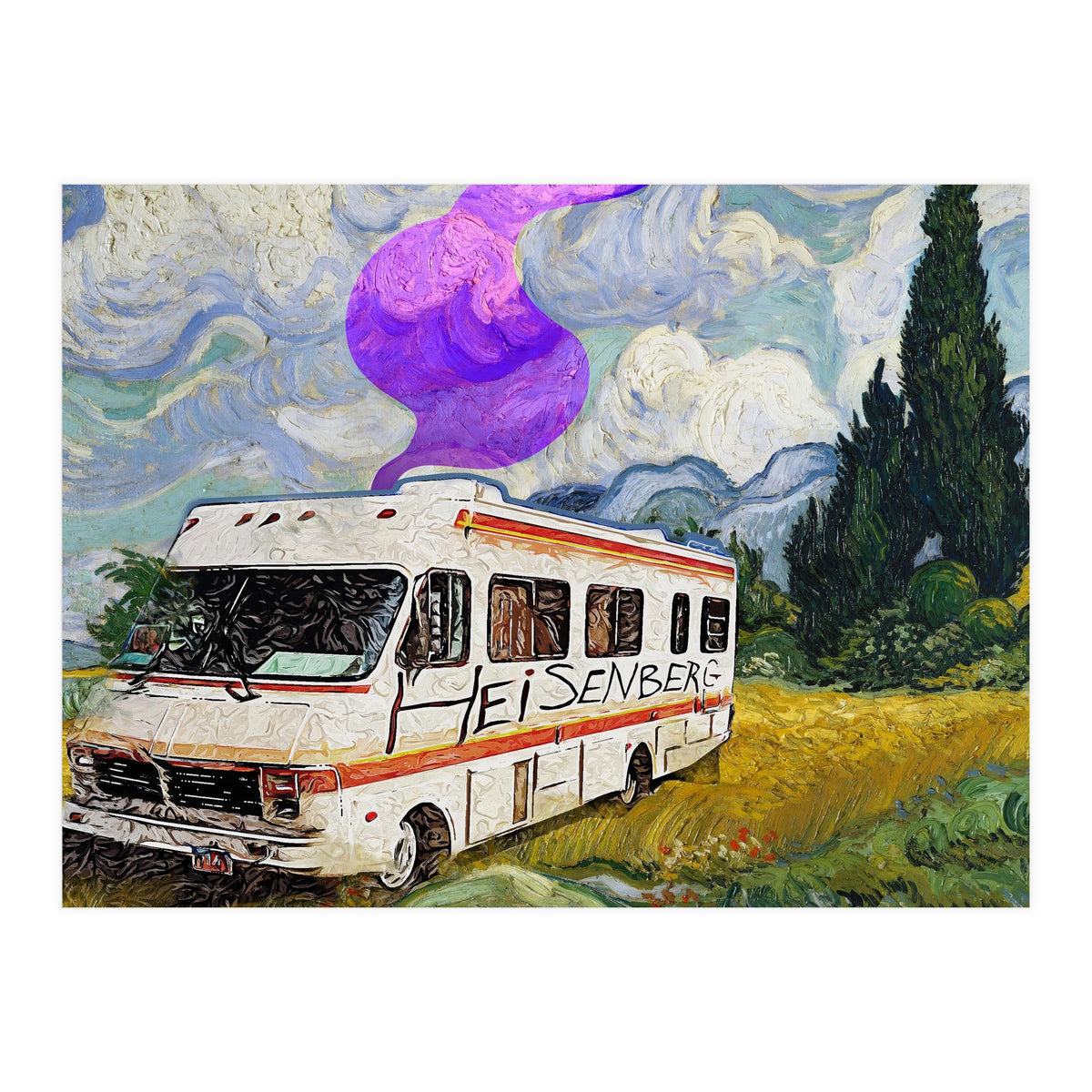 Heisenberg Impressionist (Print Only)