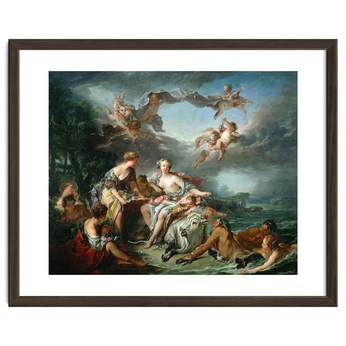 The rape of Europa, 1747. FRANCOIS BOUCHER.