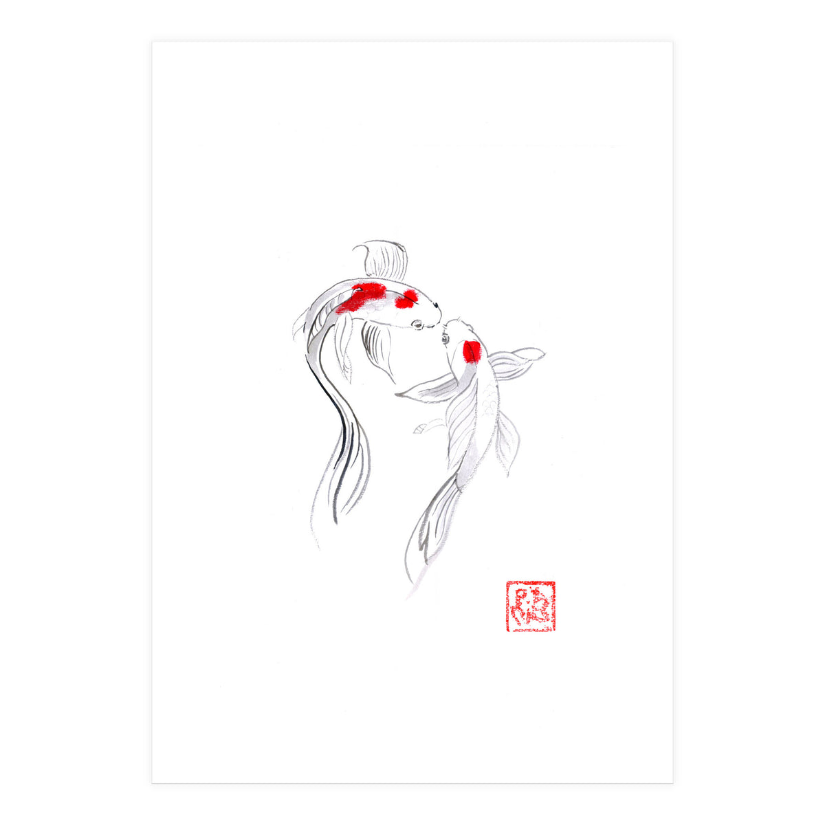 2 Koi (Print Only)
