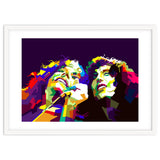 Robert Plant And Jimmy Page Pop Art WPAP thumbnail
