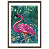 Flamingo in the jungle thumbnail