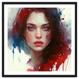 Modern Fairy Tale Blue Eyed Portrait thumbnail