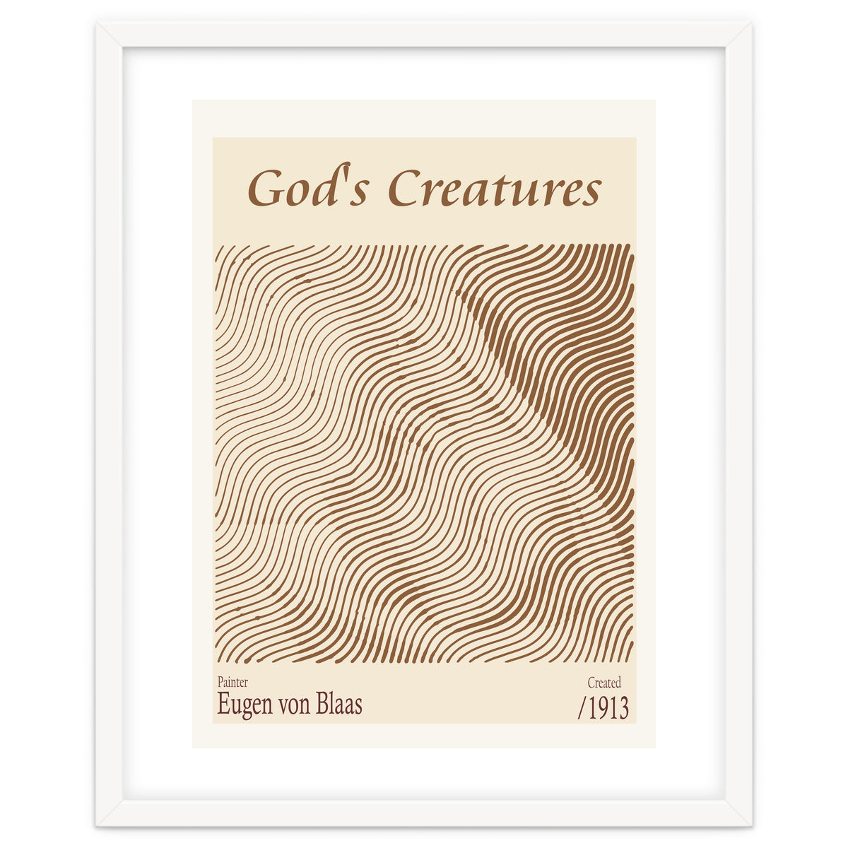 God's Creatures – Eugene De Blaas 1913