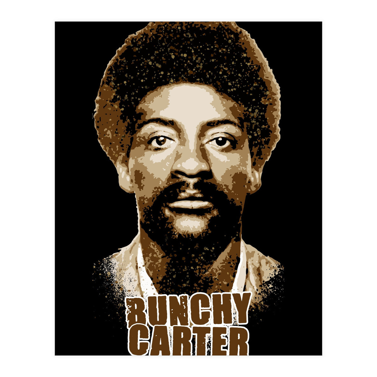 Bunchy Carter American Activist Legend  (Print Only)