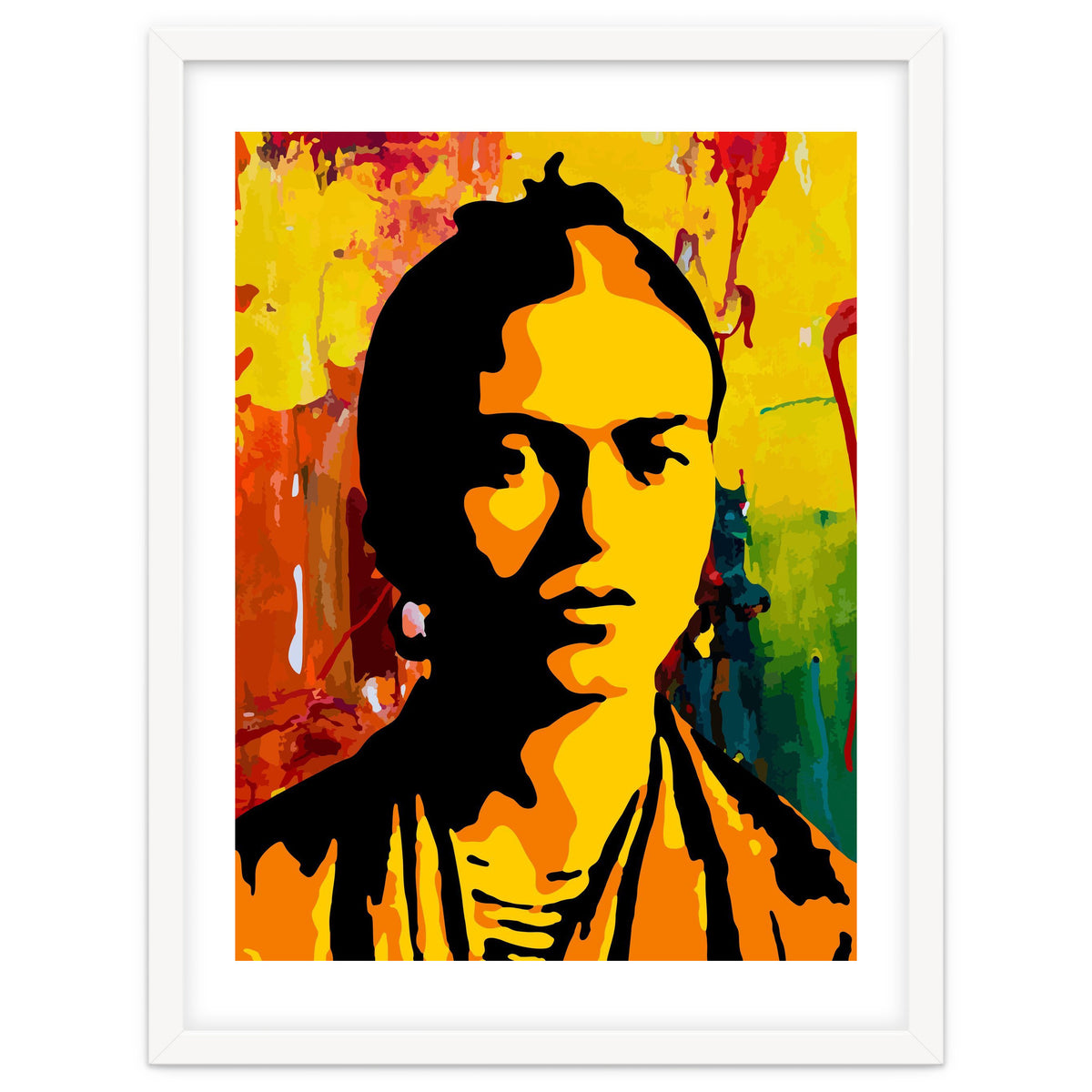 Frida Kahlo Abstract 2