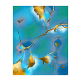 In My Veins, Abstract Marble Gold Texture, Eclectic Painting Resin Bohemian, Contemporary Luxe Chic Luxury (Print Only) thumbnail