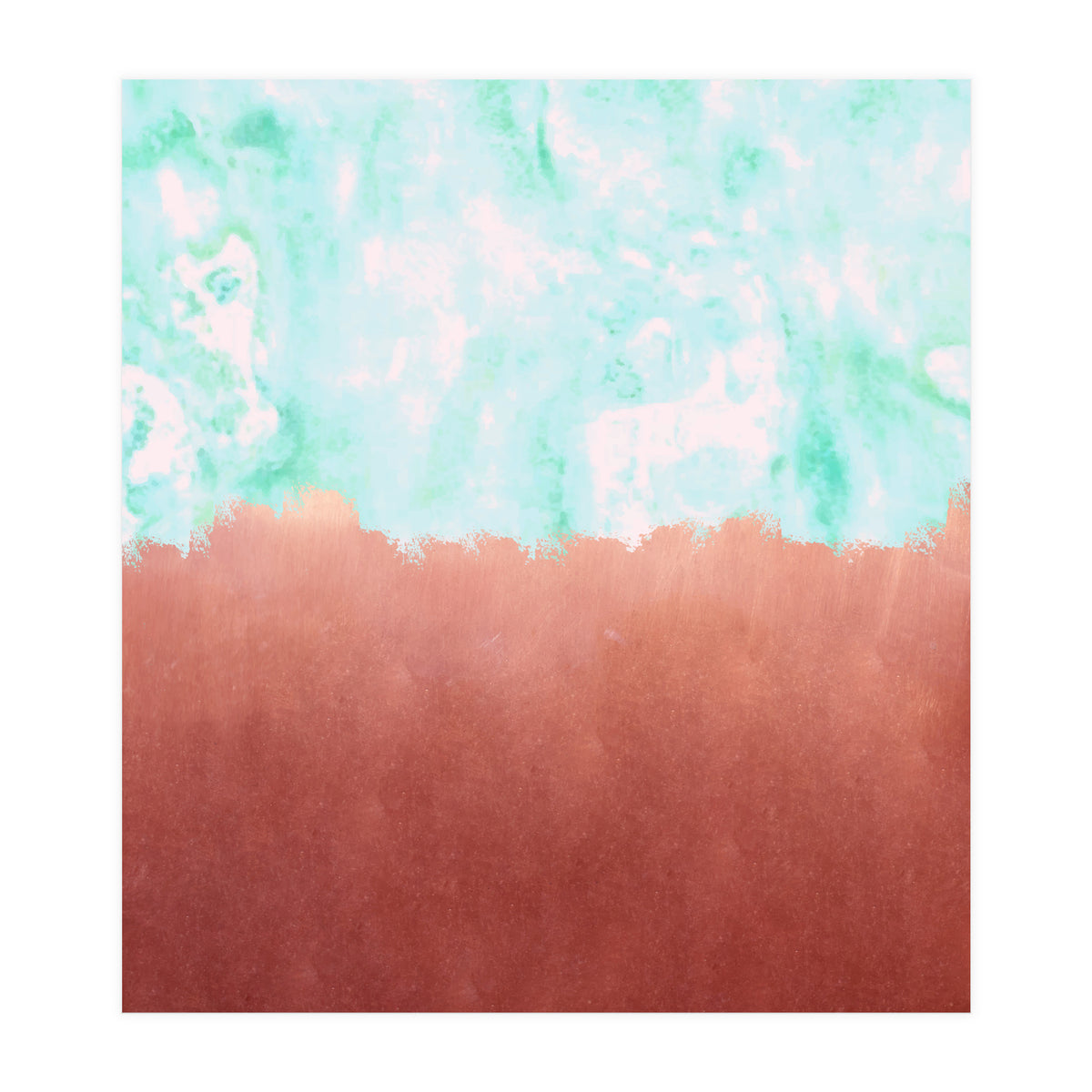 Sea Green + Copper (Print Only)
