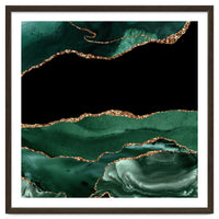 Emerald & Gold Agate Texture 01