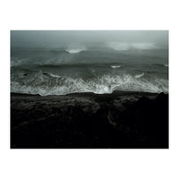 Silent Beauty - OCEAN IN THE BLACK BEACH  (Print Only)