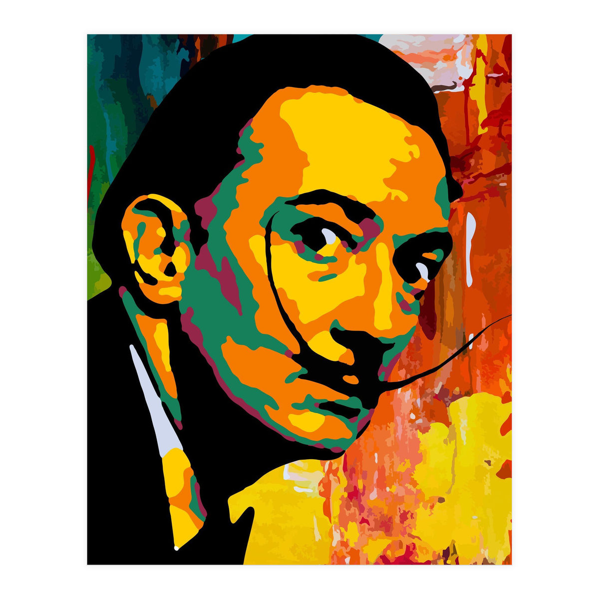 Salvador Dali Abstract 2 (Print Only)