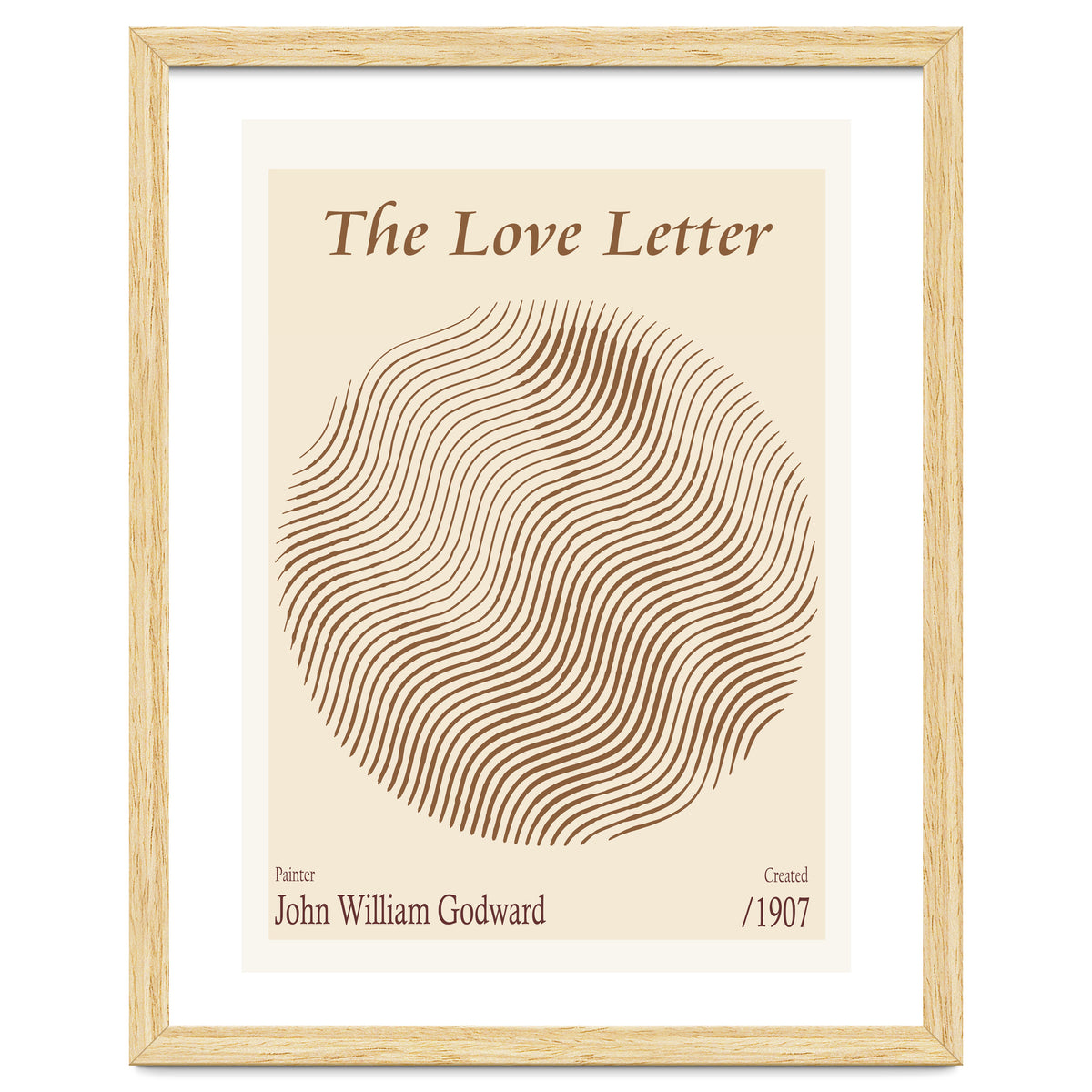 The Love Letter – John William Godward (1907)