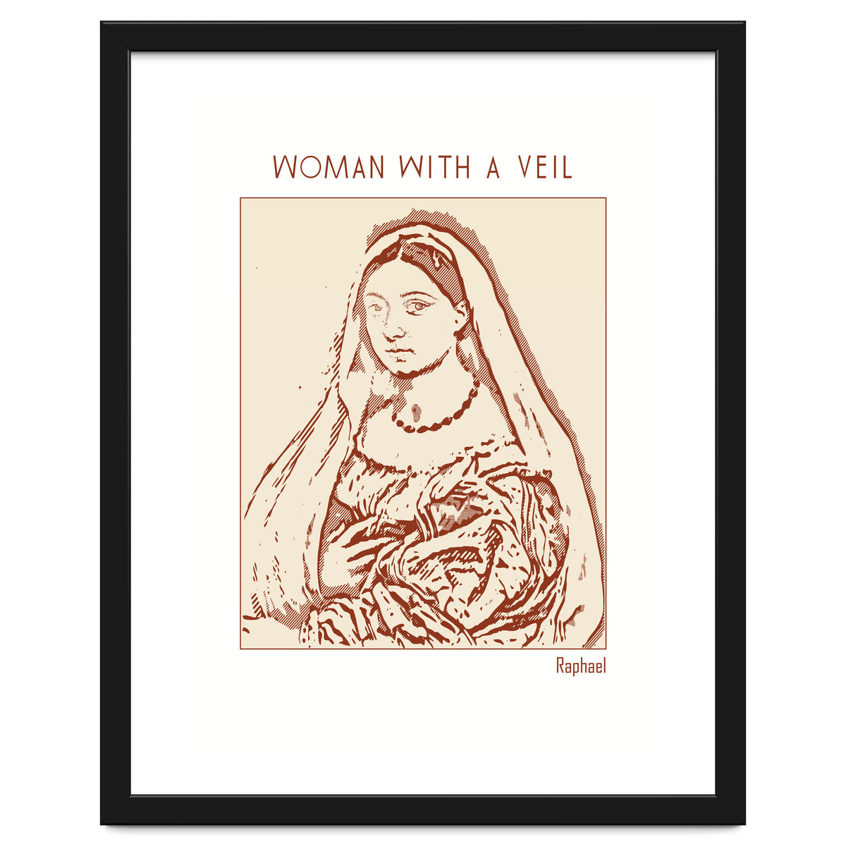 Woman With A Veil – Raphael