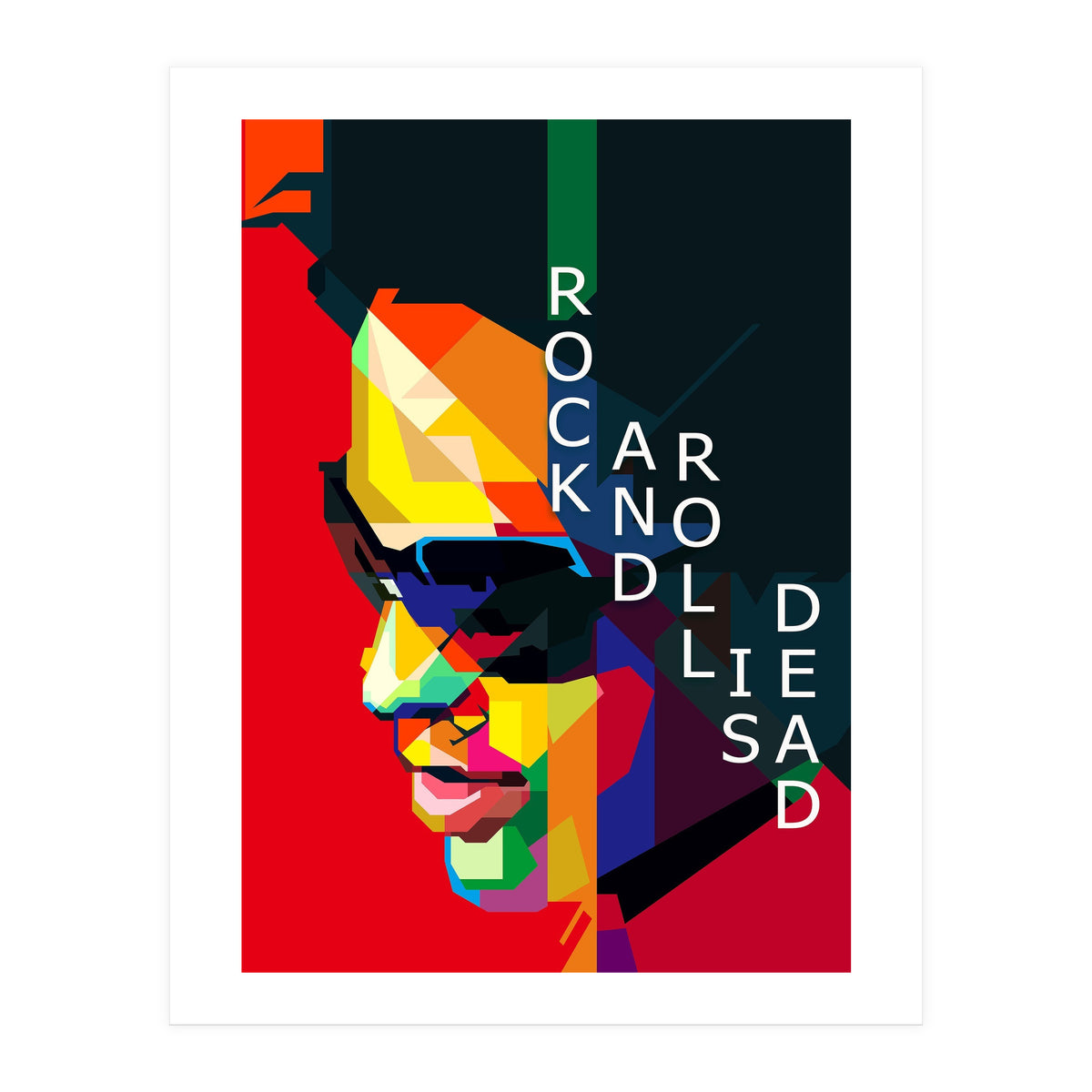 Lenny Kravitz Pop Art WPAP (Print Only)