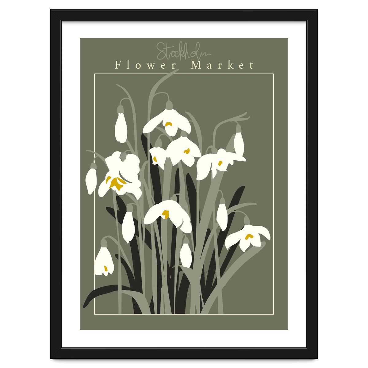 Flower Market Stockholm  Snowdrop