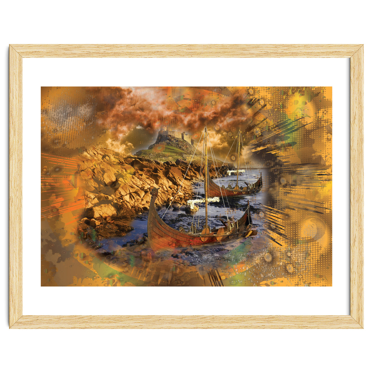 Lindesfarne Viking Raid 793 AD