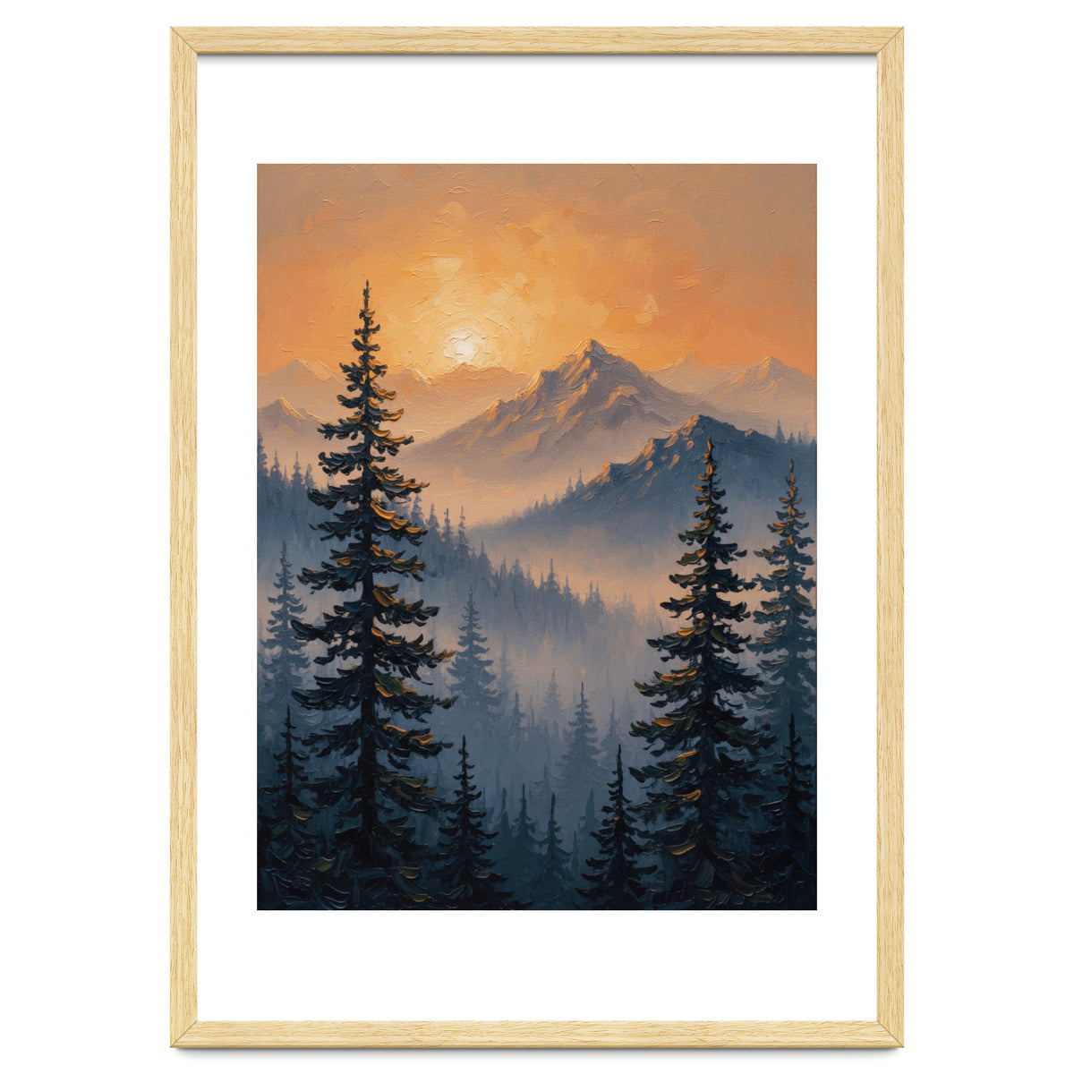 Ethereal Alpine Glow