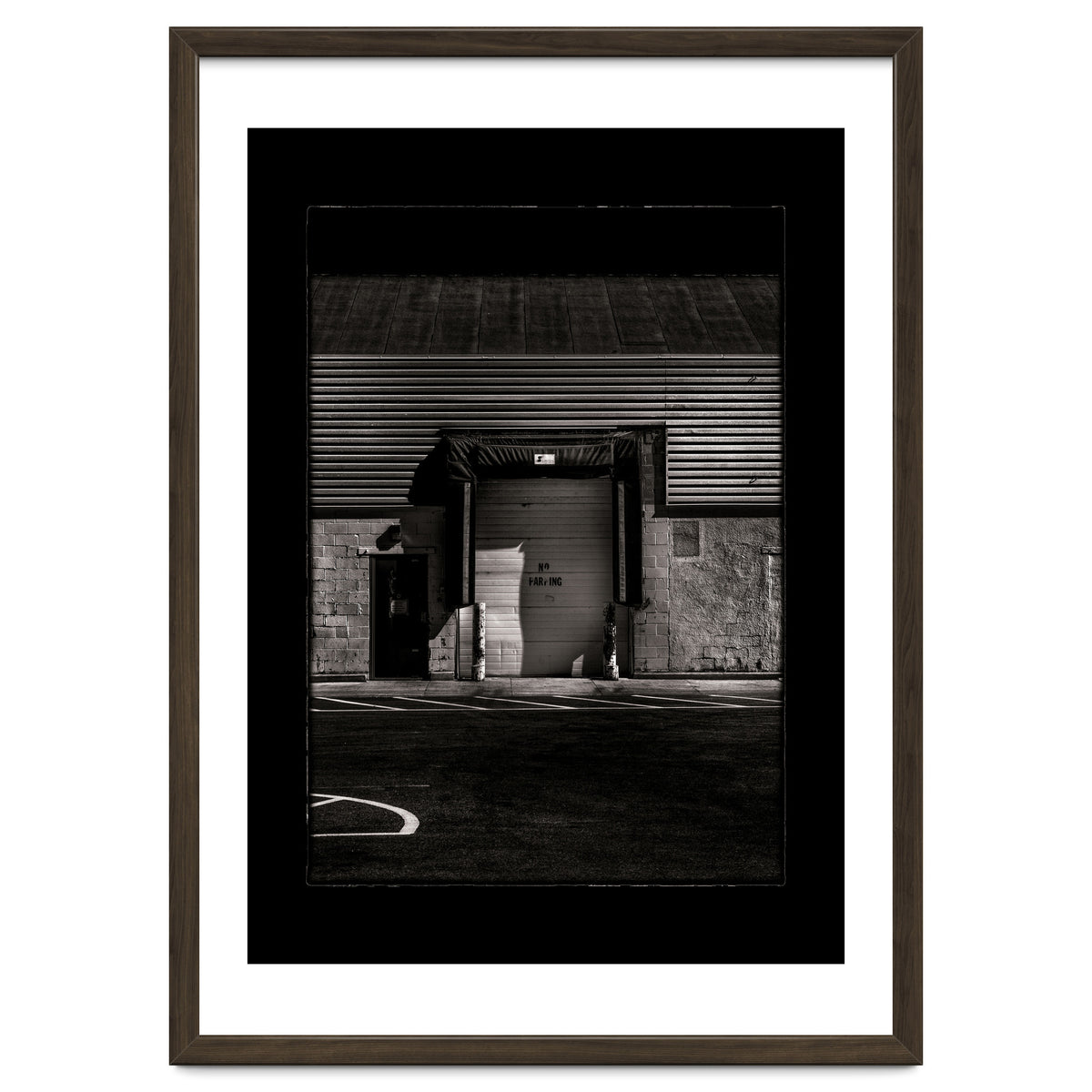 No Parking No 1 with Border