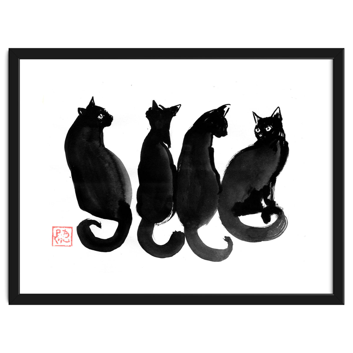 4 Black Cats