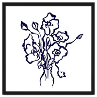 flowers line art