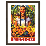 Mexico, Woman With Fruit Basket thumbnail
