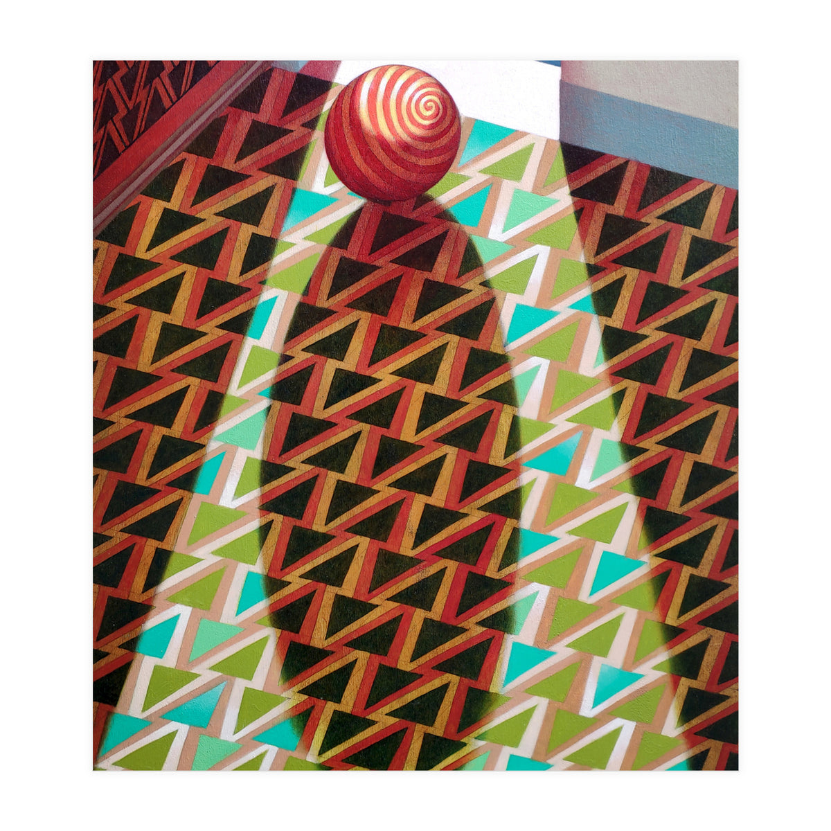 The entrance of the church (Print Only)