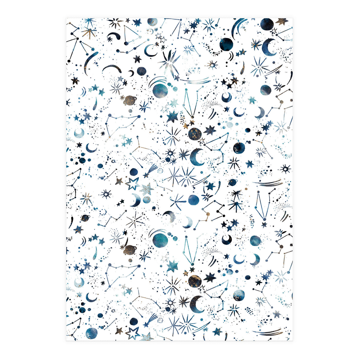 Astrology Space Planets Constellation (Print Only)