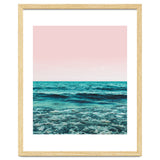 Ocean Love | Sea Beach Sand Waves Photography | Blush Nature Scenic Travel Island Digital thumbnail