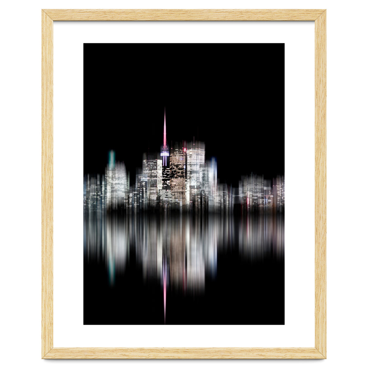 Toronto Skyline Blur Version No 2