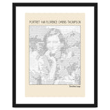 Portret Van Florence Owens Thompson (ascii Art) thumbnail