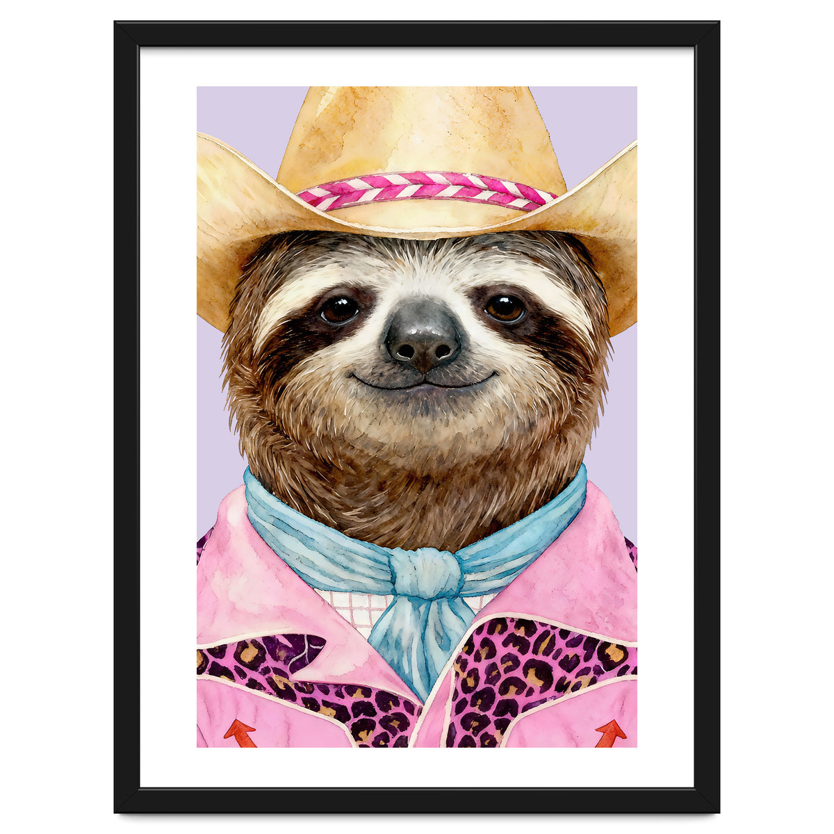 Sloth Wild Cowboy fashion