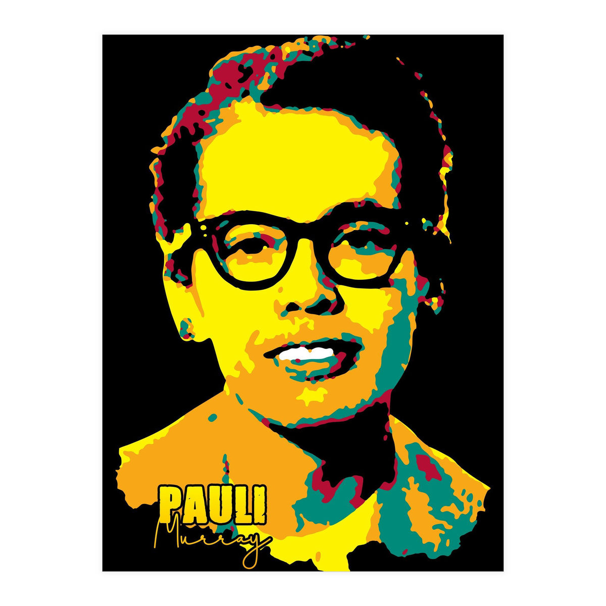 Pauli Murray American Civil Rights Activist (Print Only)