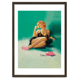 Sexy Pinup Girl With Phone Number For You thumbnail