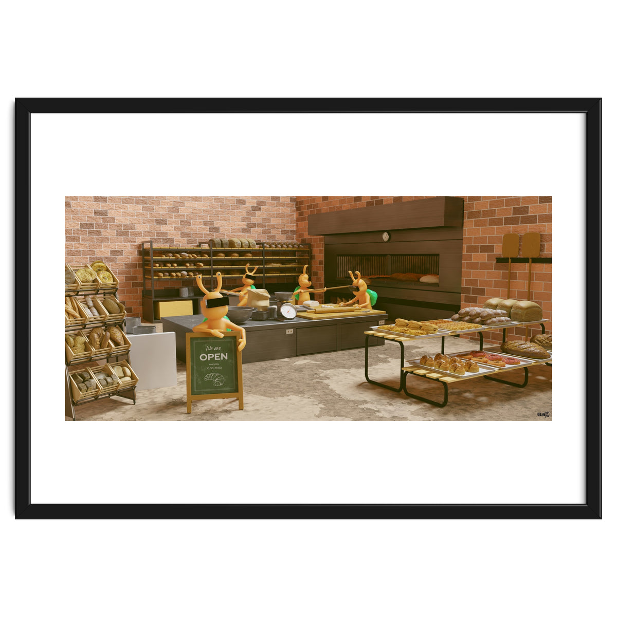 Bakery "Open Everyday" (Lwuba 033 Bakery 04)