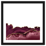 Burgundy & Gold Agate Texture 30 thumbnail